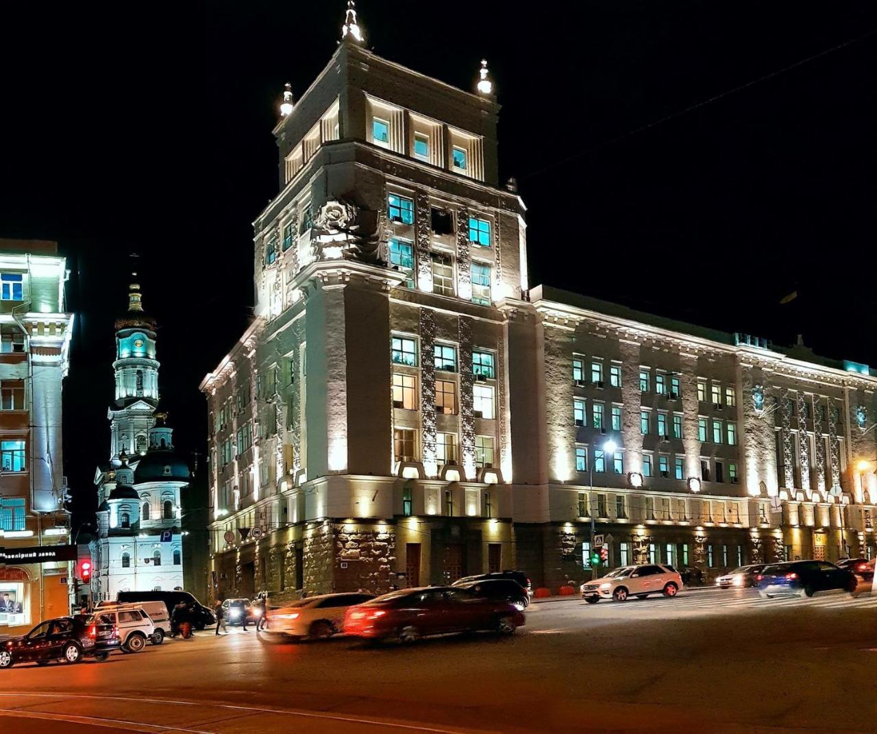 Modern Luxury Studio In The Center Of Kharkiv At Konstitutsii Square Zewnętrze zdjęcie