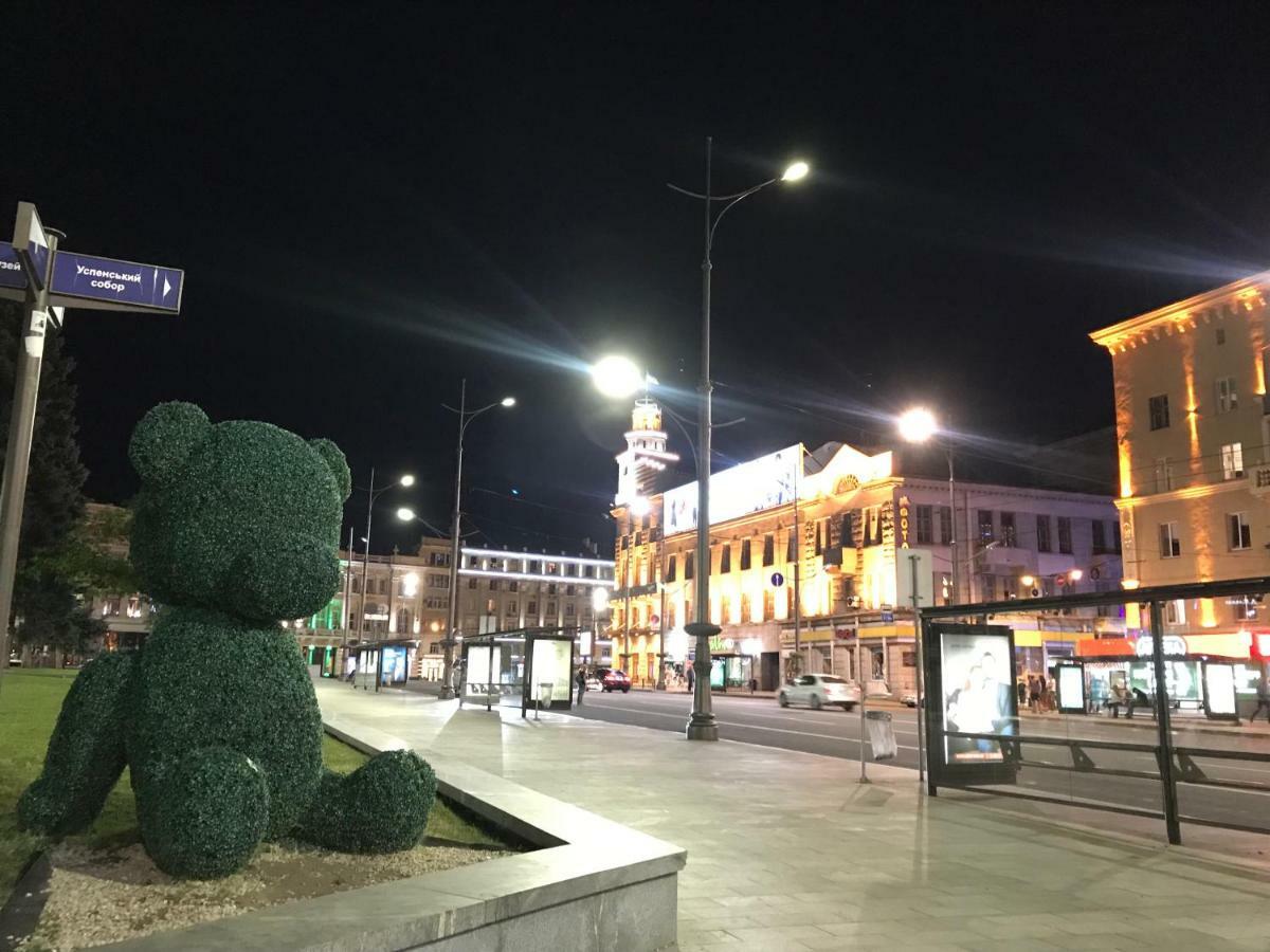 Modern Luxury Studio In The Center Of Kharkiv At Konstitutsii Square Zewnętrze zdjęcie